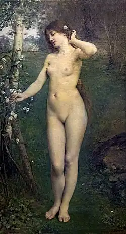 Louis Joseph Courtat,Le Printemps (1878).