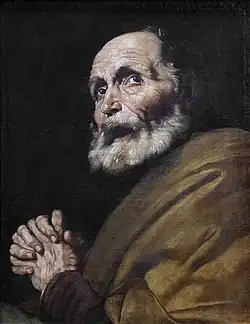 José de Ribera, Les Larmes de saint Pierre.