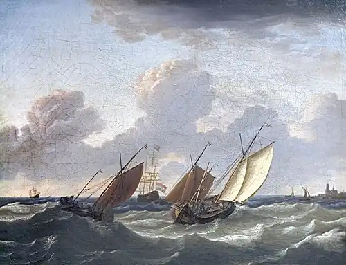 Martinus Schouman&nbsp;(en), Marine.