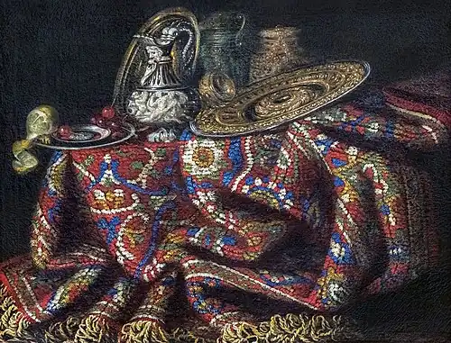 Nature morte au tapis, Musée des Beaux-Arts de Carcassonne