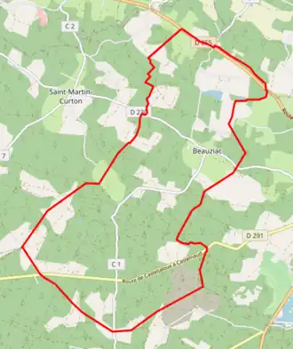 Carte OpenStreetMap.