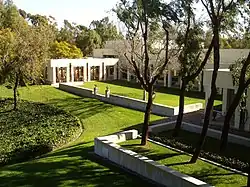 Le centre de conférences Beckman aux National Academies.
