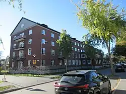 Styresman Sanders Väg 7, 1932 et 2015.