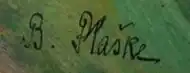 signature de Friedrich Plaschke