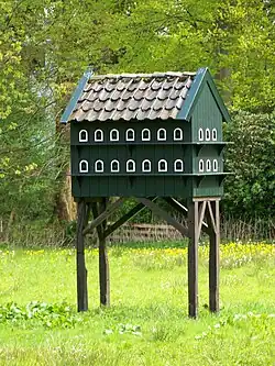 Colombier en bois à Assen(Pays-Bas)..