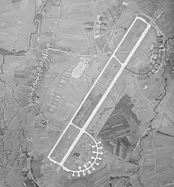 Base de l'OTAN  de Belfort en 1956.