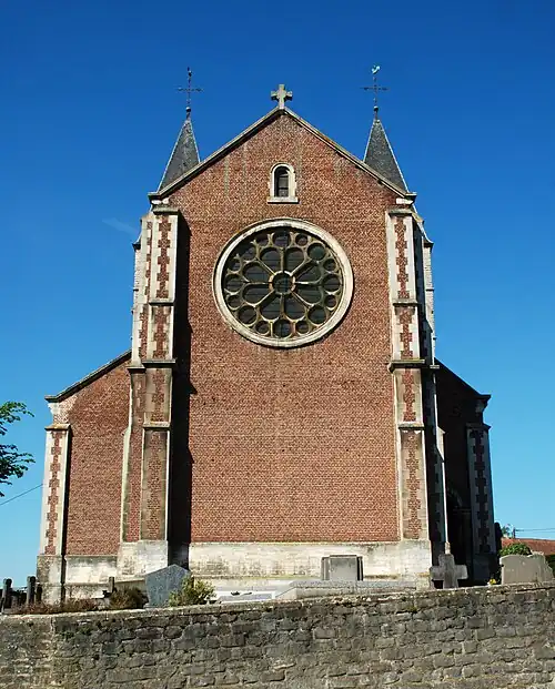 Le chevet néo-roman.