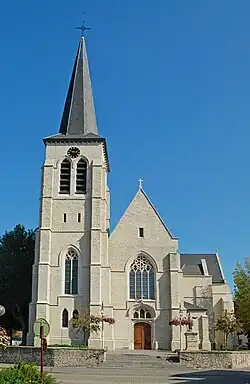 La façade occidentale.