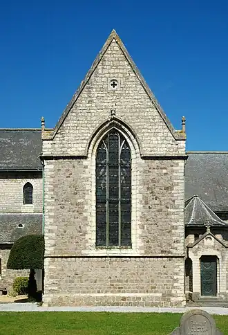 Le bras sud du transept.