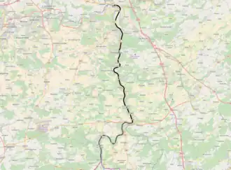 Voir la carte de la ligne.