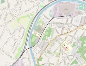 Voir la carte de la ligne.