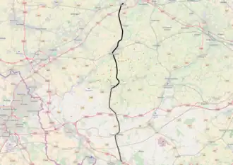 Voir la carte de la ligne.