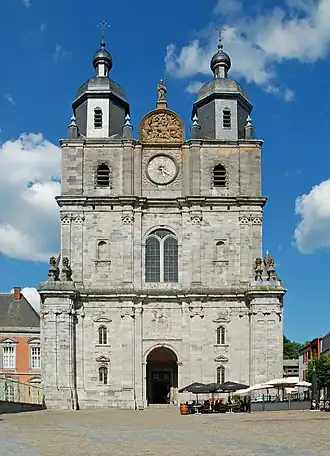La basilique Saint-Hubert, à Saint-Hubert