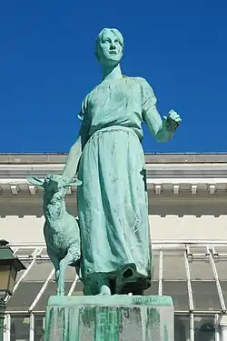 Le Printemps ou La Bergèred'Hippolyte Leroy.