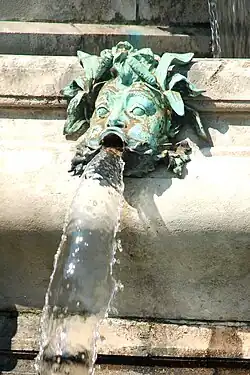 Georges Houtstont.Triton cracheur.