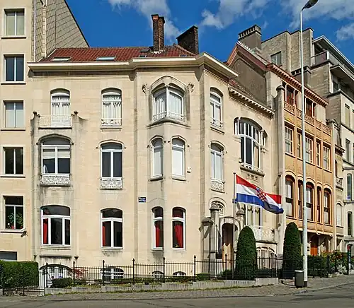 Extension de l'Hôtel van Eetvelde.