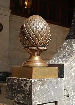 Ornement de l'entrée.