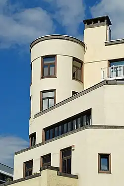 La rotonde de style paquebot.