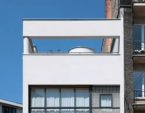 La toiture terrasse.