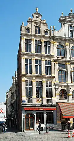 La façade après la restauration de 2012.