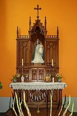 Autel de la Sainte Vierge.