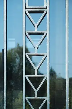 Fers forgés du portail.