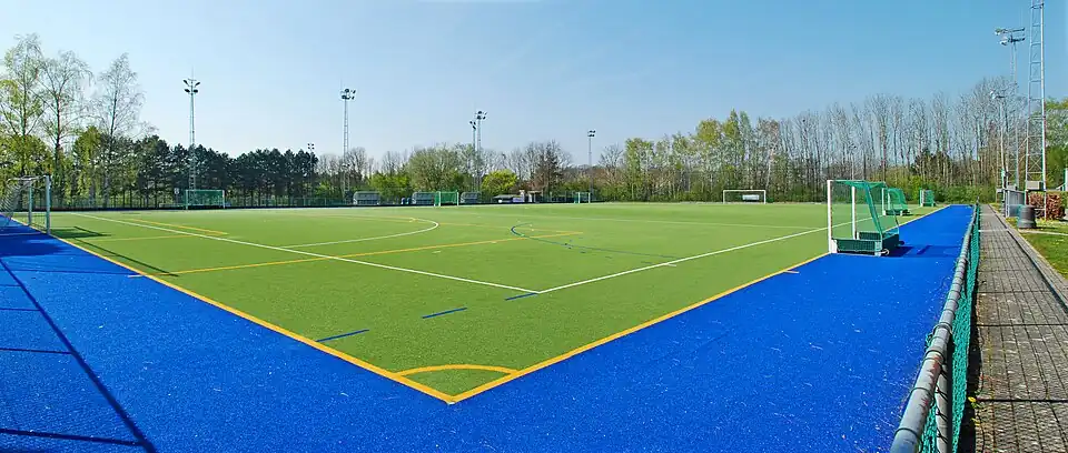 Terrain de football F1.