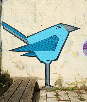 L'oiseau bleu du quai no&nbsp;1.