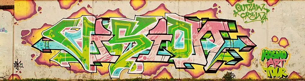 La fresque de Vision.