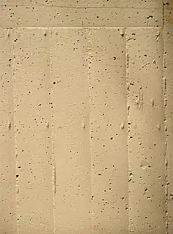 Aspect «&nbsp;béton brut&nbsp;».