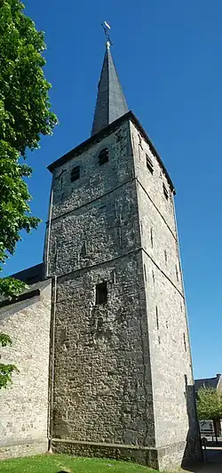 Face nord de la tour.