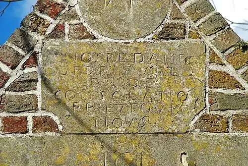 Notre-Dame des Fièvres et de Consolation, priez pour nous.