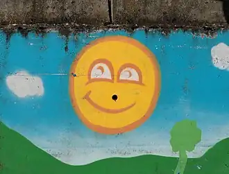 Sentier de la gare : soleil.