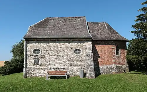 La façade méridionale.