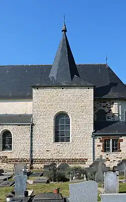 Le transept de 1658.