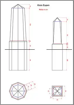 Borne cercle d'Eupen