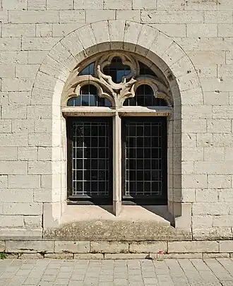 Baie de la façade sud.