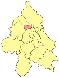 Localisation de LedineЛедине