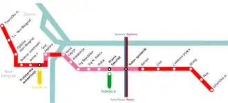 Image illustrative de l’article Métro léger de Belgrade