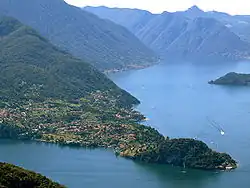 Promontoire sur lequel se trouve Bellagio