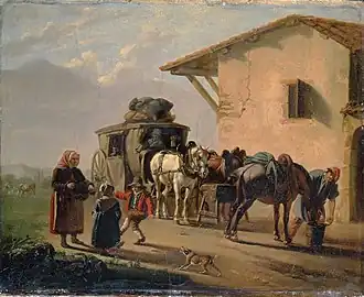 La Voiture publique, musée des Beaux-Arts de Lyon.