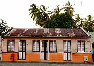 Case créole au Carbet (Martinique).