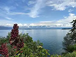La belle vue du Lac Kivu depuis l'île d'Idjwi