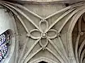 Collatéral sud, voûte de la 1re&nbsp;travée.