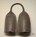 Double cloche métallique Kongo - (Musée royal de l'Afrique centrale)