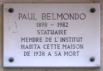 Plaque au no&nbsp;4.