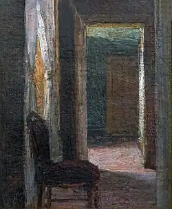 La chaise à la fenêtre par Henri Fantin-Latour