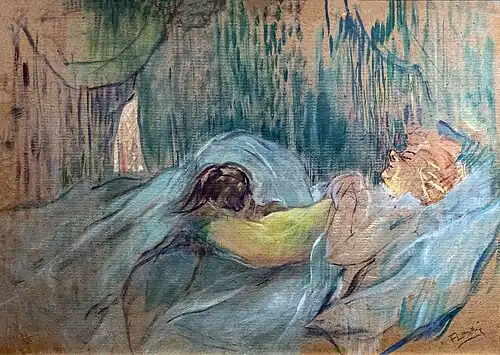 Maison de la rue des Moulins, Rolande par Henri de Toulouse-Lautrec
