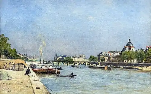 Paris, le pont des Arts,Fondation Bemberg Toulouse