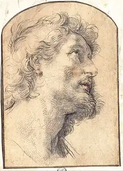 Étude pour la tête de Saint Crispin (1710), Düsseldorf, Museum Kunstpalast.